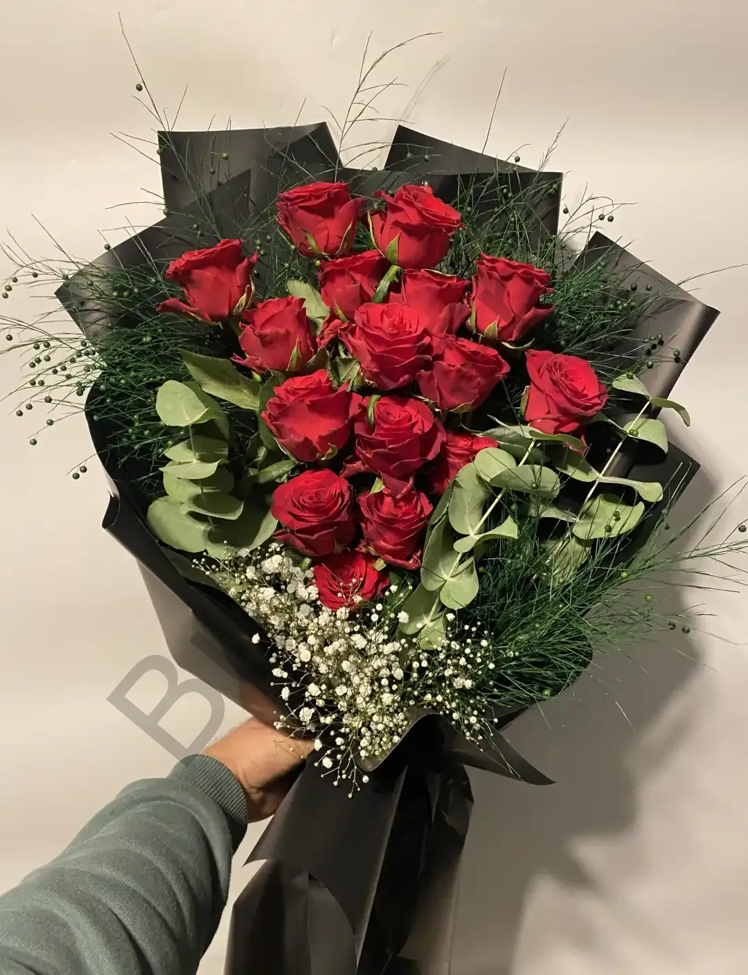 16'lı Kırmızı Gül Buketi