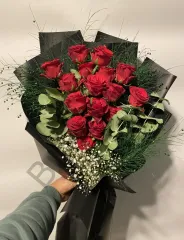 16'lı Kırmızı Gül Buketi