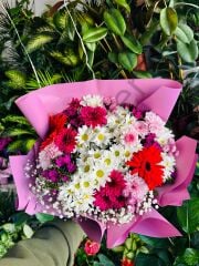 Gerbera Ve Papatyalı Karışık Buket