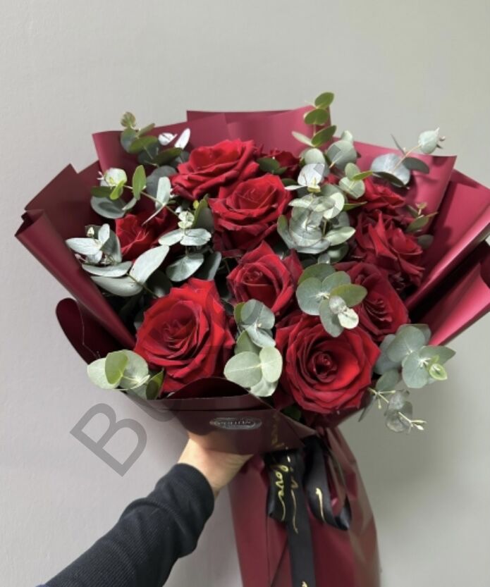 10’lu Kırmızı Gül Buketi