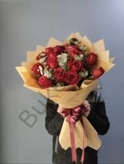 15’li Kırmızı Gül Buketi